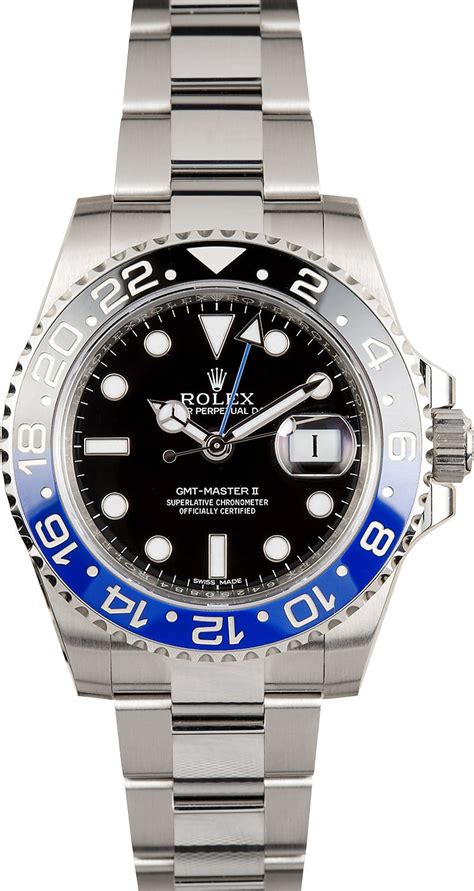 rolex batman gmt price|rolex gmt batman for sale.